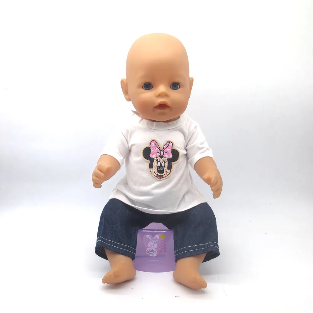 The new 2016doll clothes Wear fit 43cm Baby Born zapf Children best Birthday Gift only sell