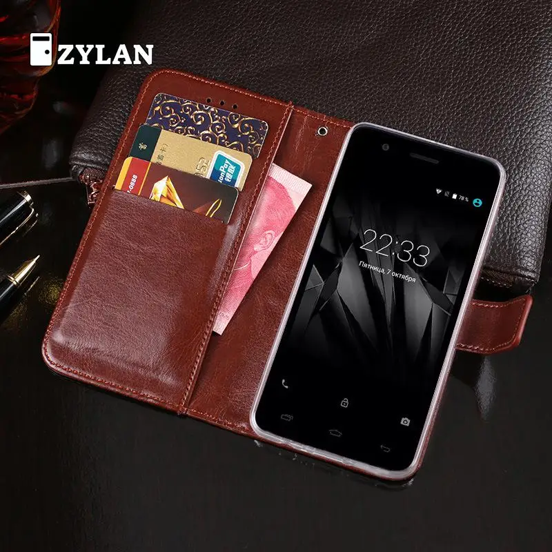 

ZYLAN For Micromax Bolt Q346 Case Wallet Leather Flip Stand Capa For Coque Micromax Q346 Q 346 Cover Phones Fundas Pouch & GIFT