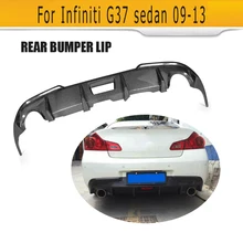 Top Quality carbon fiber G37 JC styling car rear diffuser lip for infiniti,auto rear bumper diffuser for G37(fit G37 4 door car) Top Quality carbon fiber G37 JC styling car rear diffuser lip for infiniti,auto rear bumper diffuser for G37(fit G37 4 door car)