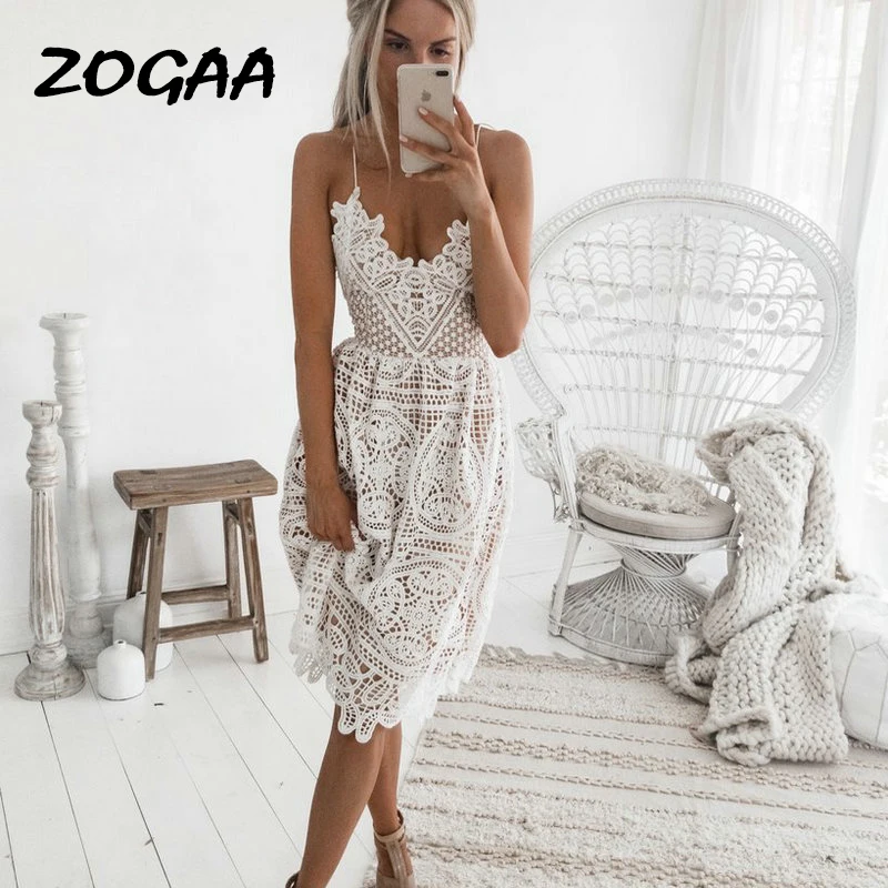 

Dress Women Sexy White Lace Halter Plus Size Christmas Vintage 2019 Fashion Woman Clothes Black Party Dresses Club Gothic Summer