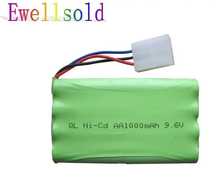 Ewellselling 2050 2054 2060 2053 2020 RC car truck boat tank 9 6 v 1000mAh Ni CD аккумуляторная батарея|rc 9.6v battery|rc