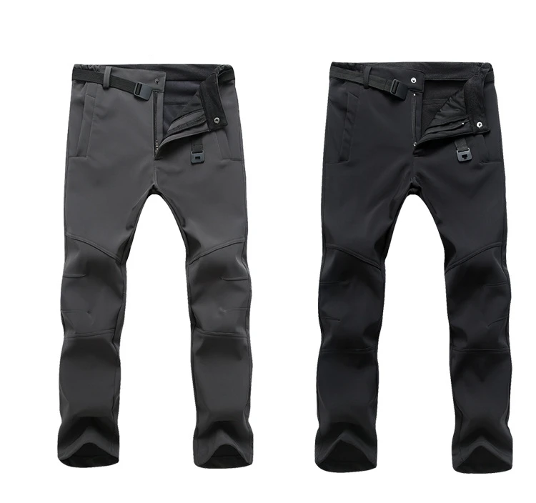 Мужские брюки 2019 Новое поступление Осенние флисовые быстросохнущие брюки зимние дышащие термостойкие непромокаемые брюки армейский