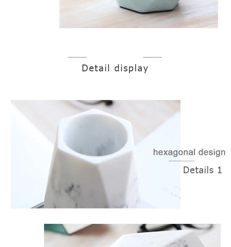 Vaso do Lápis Suporte de Escova Moda Criativa Pena Vaso da Composição Concisa Papelaria Desk Tidy Container 15 escova titular conciso papelaria mesa arrumado recipiente