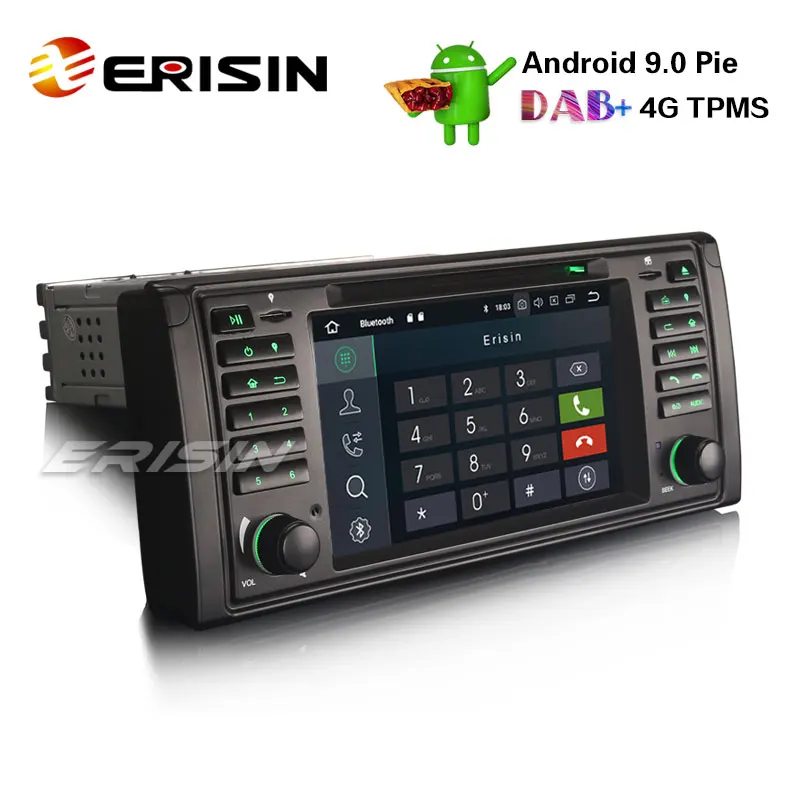 Sale Erisin ES7939B 7" Android 9.0 Car Stereo GPS WiFi DAB+DVR OBD SatNav CD for BMW 5 Series E39 E53 X5 M5 1 Sale Erisin ES7939B 7" Android 9.0 Car Stereo GPS WiFi DAB+DVR OBD SatNav CD for BMW 5 Series E39 E53 X5 M5 1