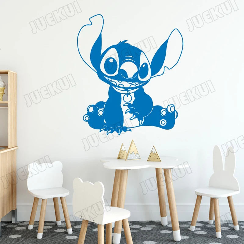 Съемные настенные наклейки с героями мультфильмов для детской комнаты для мальчиков и девочек, виниловые наклейки на стену спальни TA415