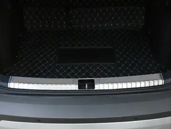 

Inner Rear Bumper Protector Sill Plate Cover 1pcs For Skoda Karoq 2017-2018