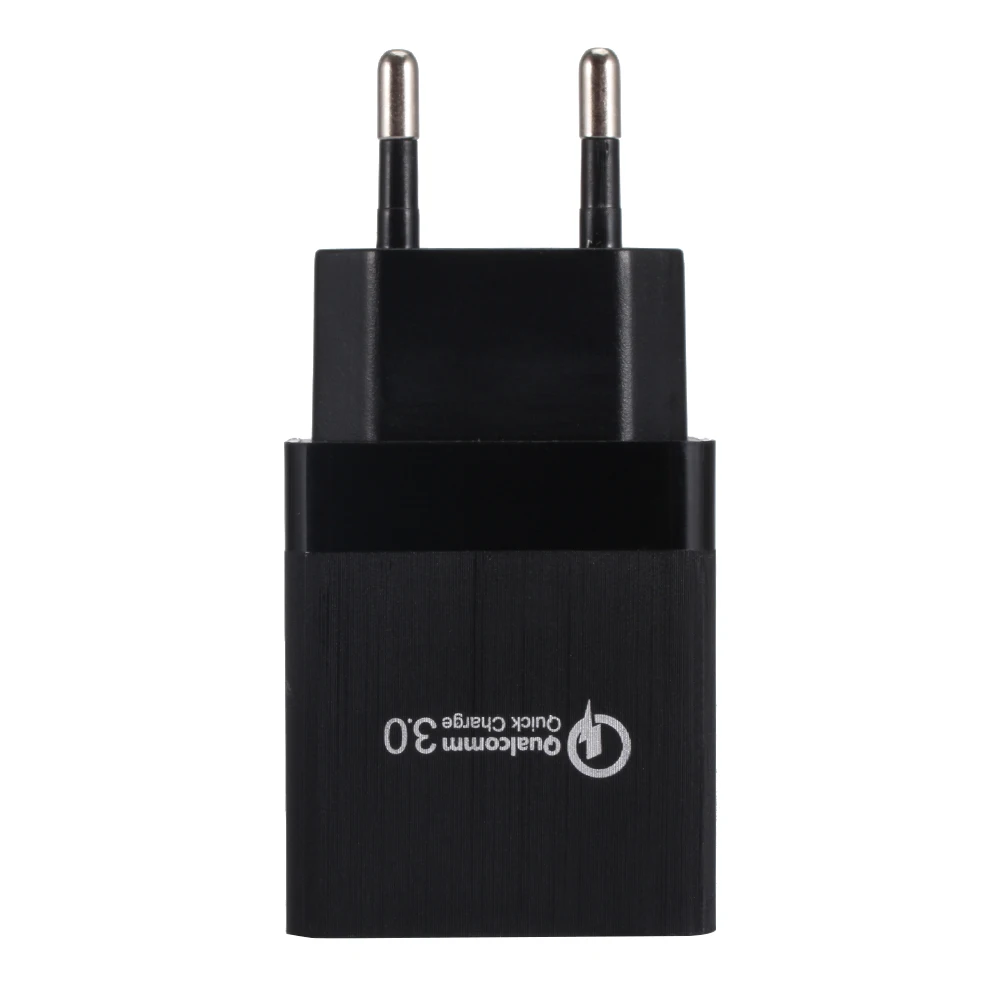 

QC3.0 USB Quick Charger 18W Fast Travel Wall Mobile Phone Charger Adapter For Iphone Samsung Huawei Xiaomi EU Plug