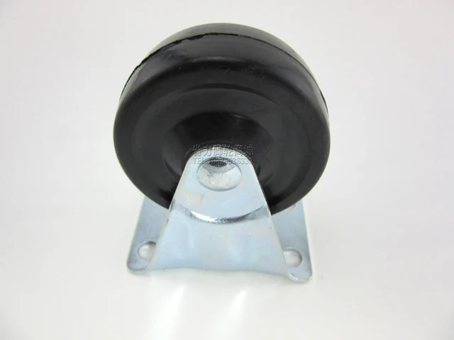 2 5 Inch Black Rubber Medium Directional Wheel Casters Small Wheels 2 5 Inch Black Rubber Medium Directional Wheel Casters Small Wheels Furniture Trolley Mute Pulley Chairs