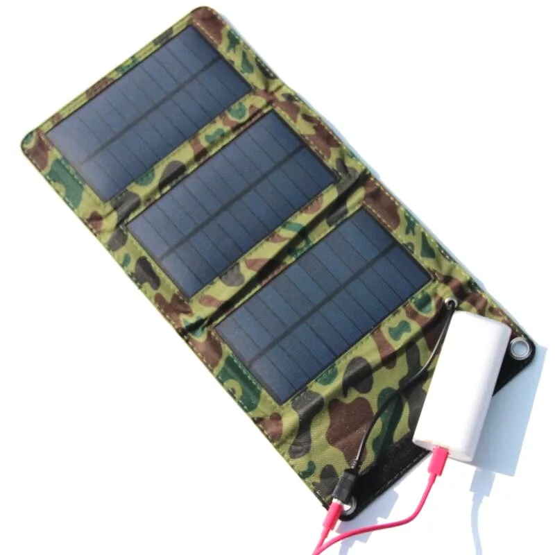 Солнечная панель, переносное солнечное зарядное устройство, 5 Вт, USB, уличное складное зарядное устройство, сумка для зарядки Xiaomi iphone/samsung/huawei/htc