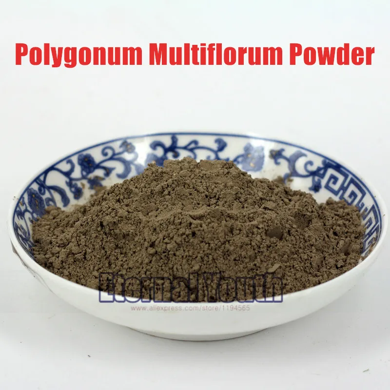 Порошок Polygonum 100 г для проращивания печени черных волос повышения зрения ручная