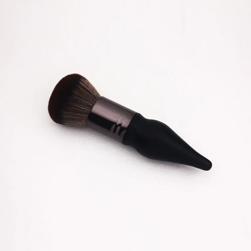 Разбросанная кисть для пудры черная шерстяная ручка материал rangement pinceau maquillage кисть для пудры