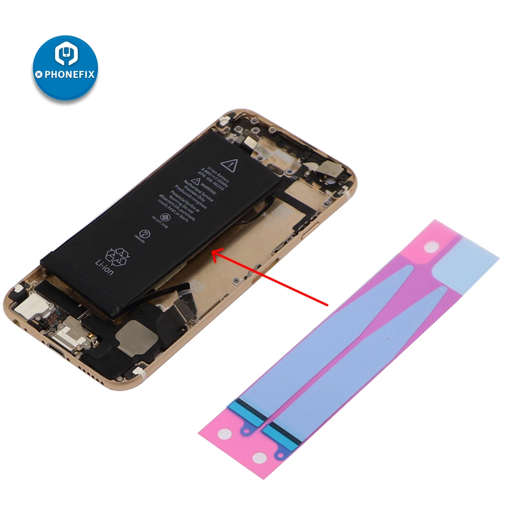 Phone Anti Static Battery Adhesive Sticker Strips Tape Glue Replacement Compatible For Iphone 5 5s 6 6s 7 8 X Xr Xs Repair Hand Tool Sets Aliexpress