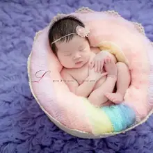 Пеленальный кокон вязаные для новорожденных, плетеный шарф, Пеленальное Одеяло, Одежда для новорожденных, реквизит для фотосъемки