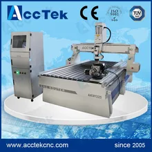 best price high speed rotary wood cnc lathe 1325 cnc carving router 4 axis cnc machine