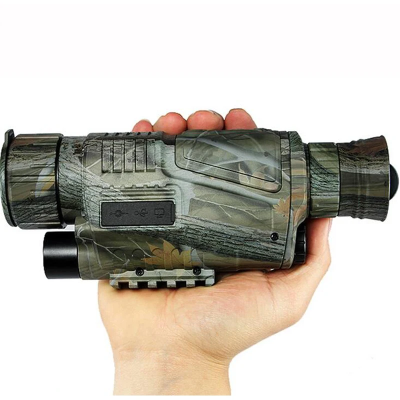 

Digital HD 200M Night Vision Hunting Monocular Camouflage Wild Viewing Hunting Infrared Monocular Outdoor Hunting Telescope