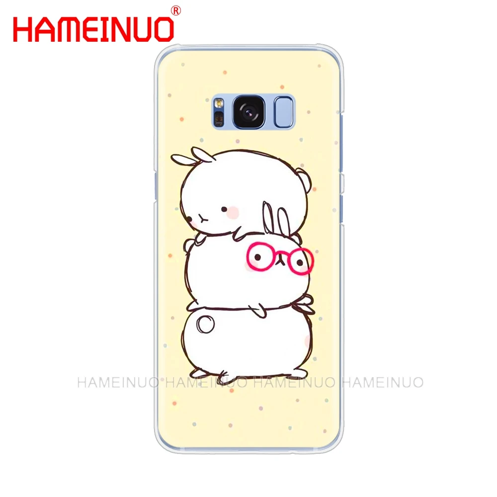 HAMEINUO Molang кролика Симпатичные Kawaii коробка картофель Чехол для мобильного