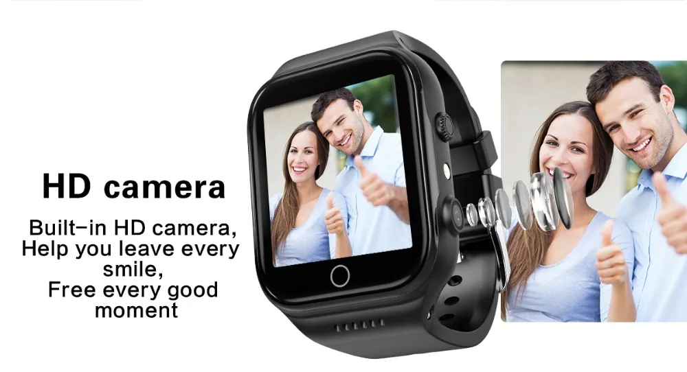  X89 Android 5.1 Smart Watch MTK6580 8G ROM 512 RAM Watch Men SIM WiFi Sport Fitness Camera GPS heal