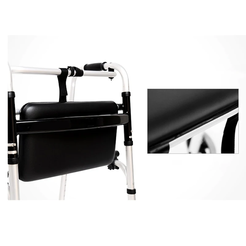 Регулируемые ходунки из алюминиевого сплава для пожилых людей