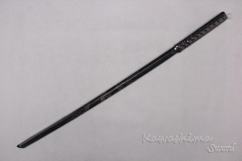 Дракон дизайн деревянный меч самурая боккен практика Кендо палка Бусидо Катана с ПУ сумка оболочка Scabbard-100cm