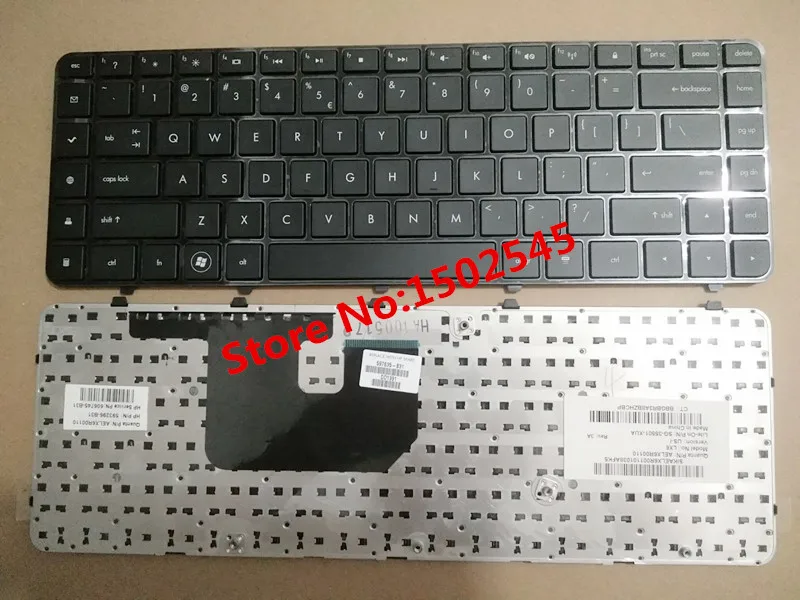 Бесплатная доставка новая Оригинальная клавиатура для ноутбука HP Pavilion DV6-3000