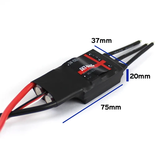 

Skywing 150A brushless ESC speed controller for RC model Airplane Glider Helicopter