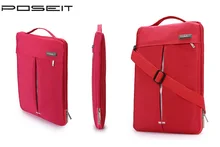 Poseit marca convertible Tablets Portátil Bolsa de hombro funda para HP Dell Acer Apple Sony LG 11 12 13.3 14 15 15.6 pulgadas