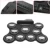 Цифровая Электронная Барабанная установка Портативный USB Roll Up Drum Kit 9 Силиконовых барабанных колодок с барабанными палочками Ножные педали для начинающих детей