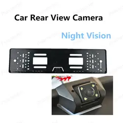 Лидер продаж автомашины заднего вида Камера Ночное Видение заднего вида CMOS Камера с 4 светодиодный свет