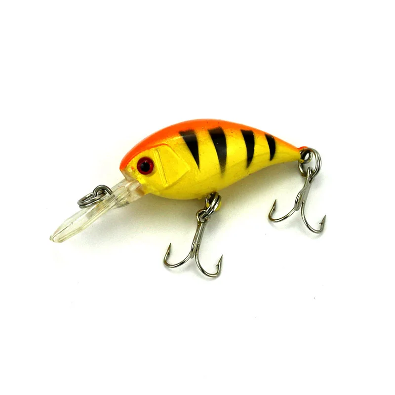 

HENGJIA hard crankbaits fishing lures wobbler pike carp trout crappie catfish fishing baits pesca fishing tackles 1pc 5.5cm 4.6g