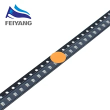 100 шт. SMD СВЕТОДИОДНЫЙ 0805 Янтарный светодиодный мигающий светодиодный SMD диодо 0805 SMD мигающий светодиодный s Оранжевый мигающий светодиод