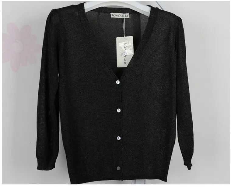 Gilet Cardigan Femme,Cardigans courts en soie glacée pour femmes