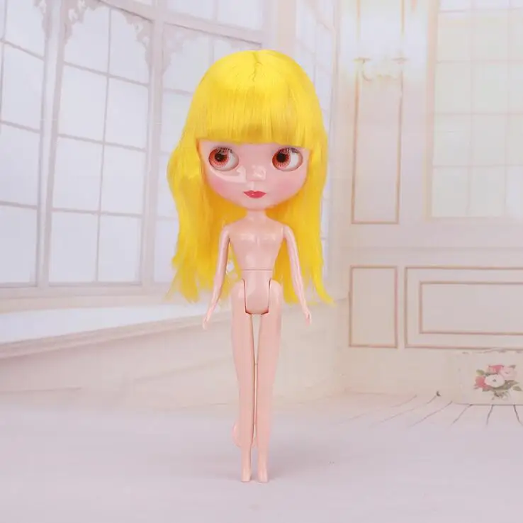 30 см BJD куклы для девочек модные мини Blyth цветные волосы Сделай Сам макияж