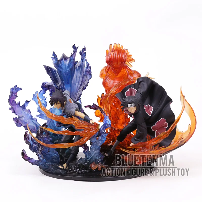 

Naruto Shippuden Uchiha Sasuke Itachi Susanoo Kizuna Relation PVC Figure Collectible Model Toy 21CM