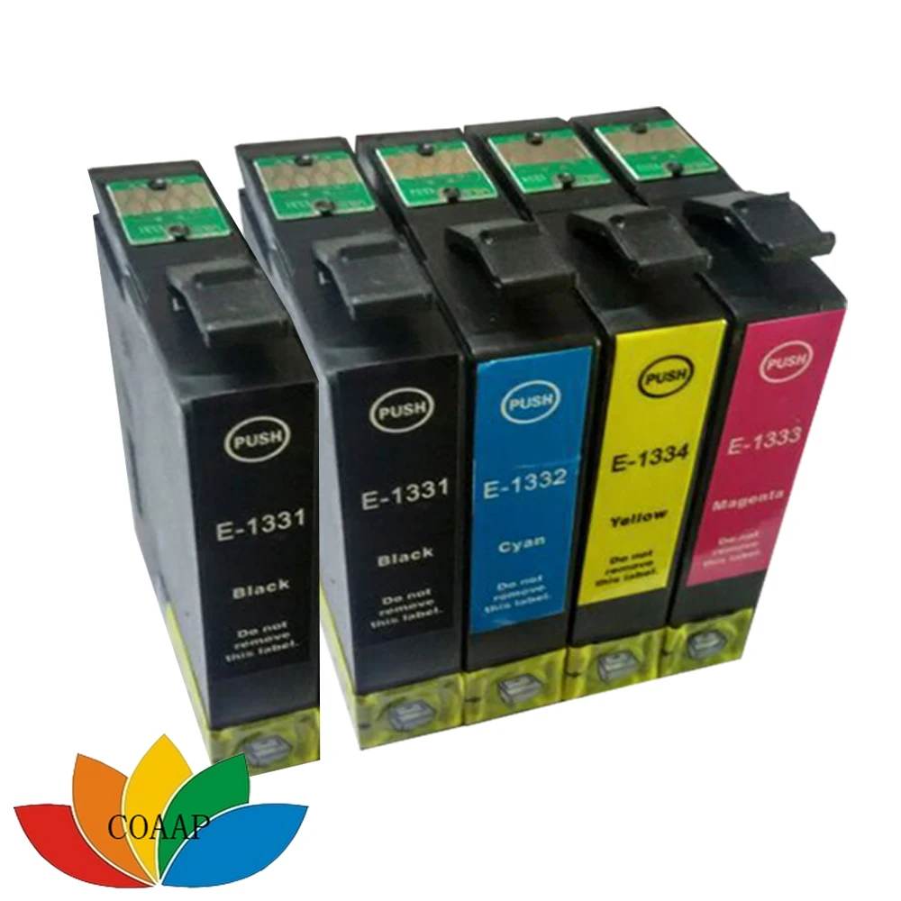 5 совместимый 133XL чернильный картридж для принтера EPSON T133 133 N11 NX125 NX130 NX420 NX430 |