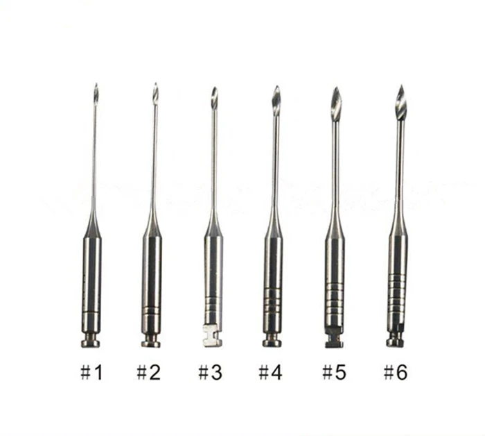 5 Packs Dental Endodôntico Dental Gates Glidden Broca Brocas 6 unidades/pacote de 32mm ou 28mm