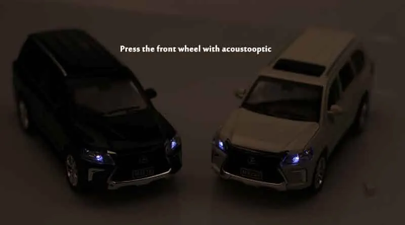 Модель игрушечного автомобиля из сплава 1:24 LX570|Наземный транспорт| |
