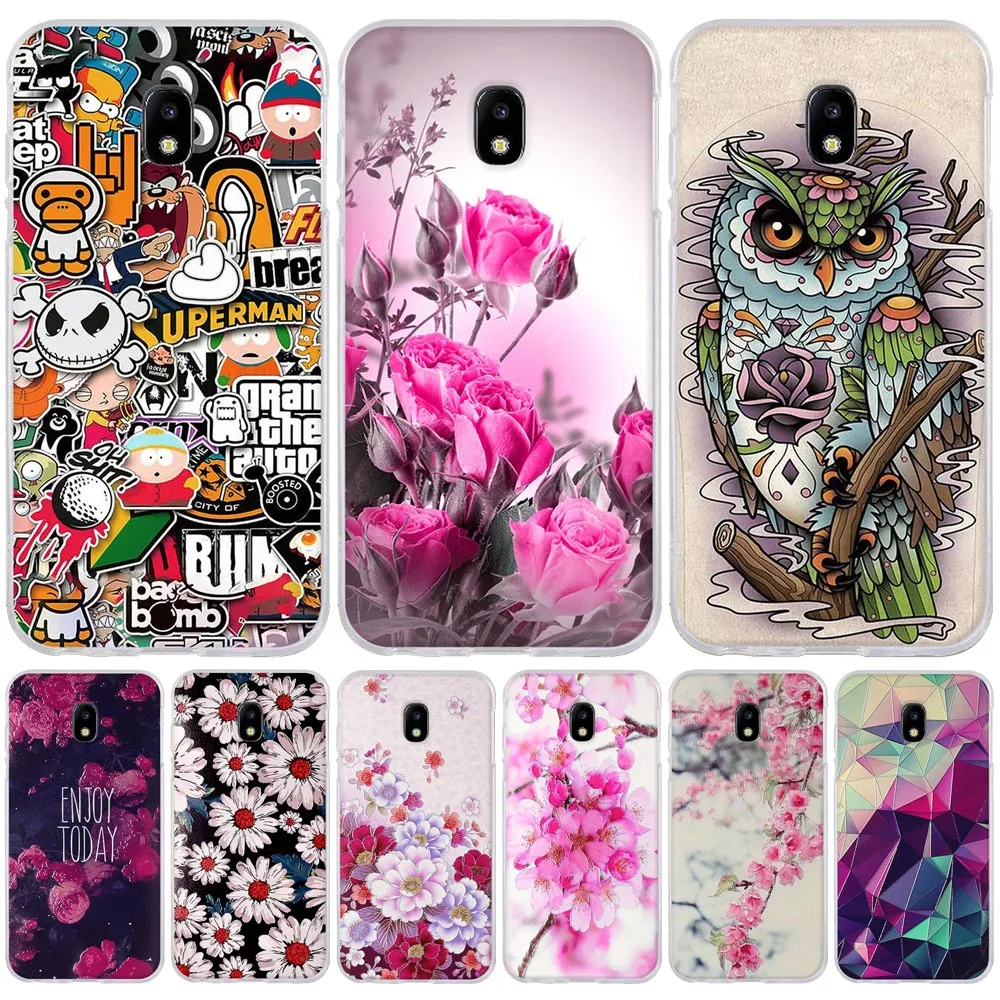 

For Samsung Galaxy J3 2017 Case Soft Silicon For Samsung J3 2017 Cover For Samsung Galaxy J3 2017 J330 J330F J330G Phone Cases
