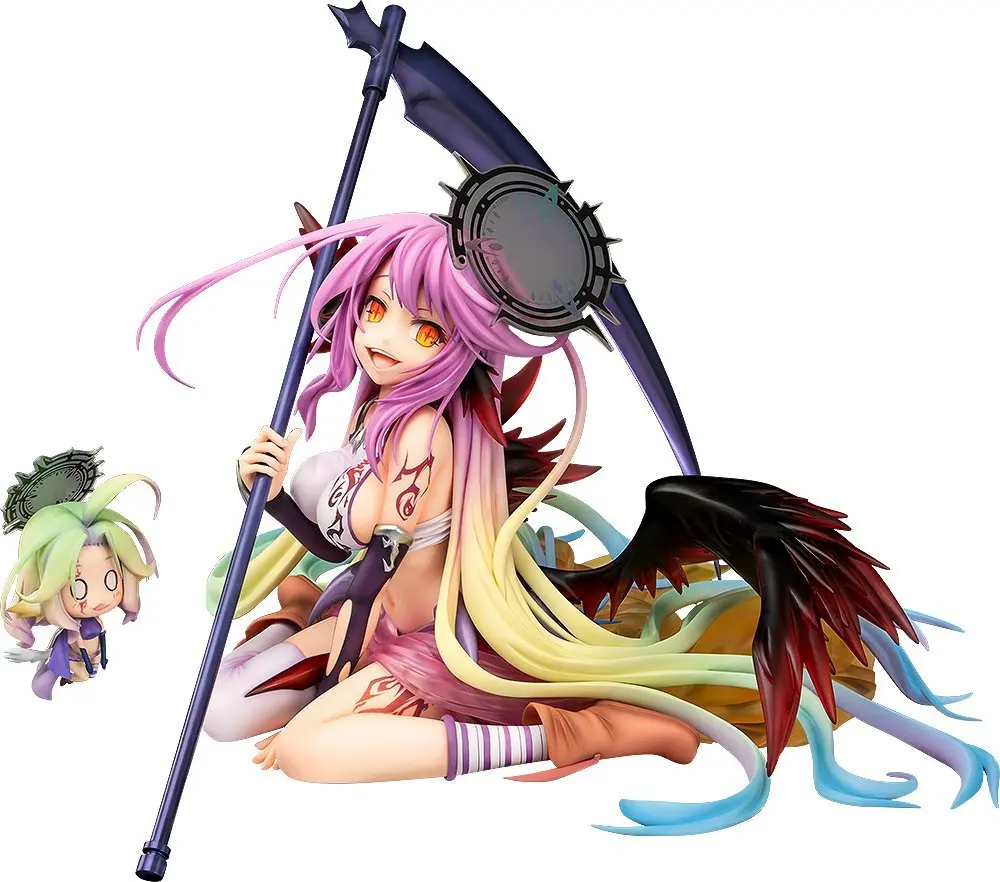 

15cm Japanese anime figure NO GAME NO LIFE Jibril Close Number action figure collectible model toys for boys