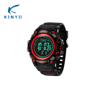 

Fashion women Waterproof Smart watch Temperature height record altitude wristwatch Weather Forecast Compass hiking with friends