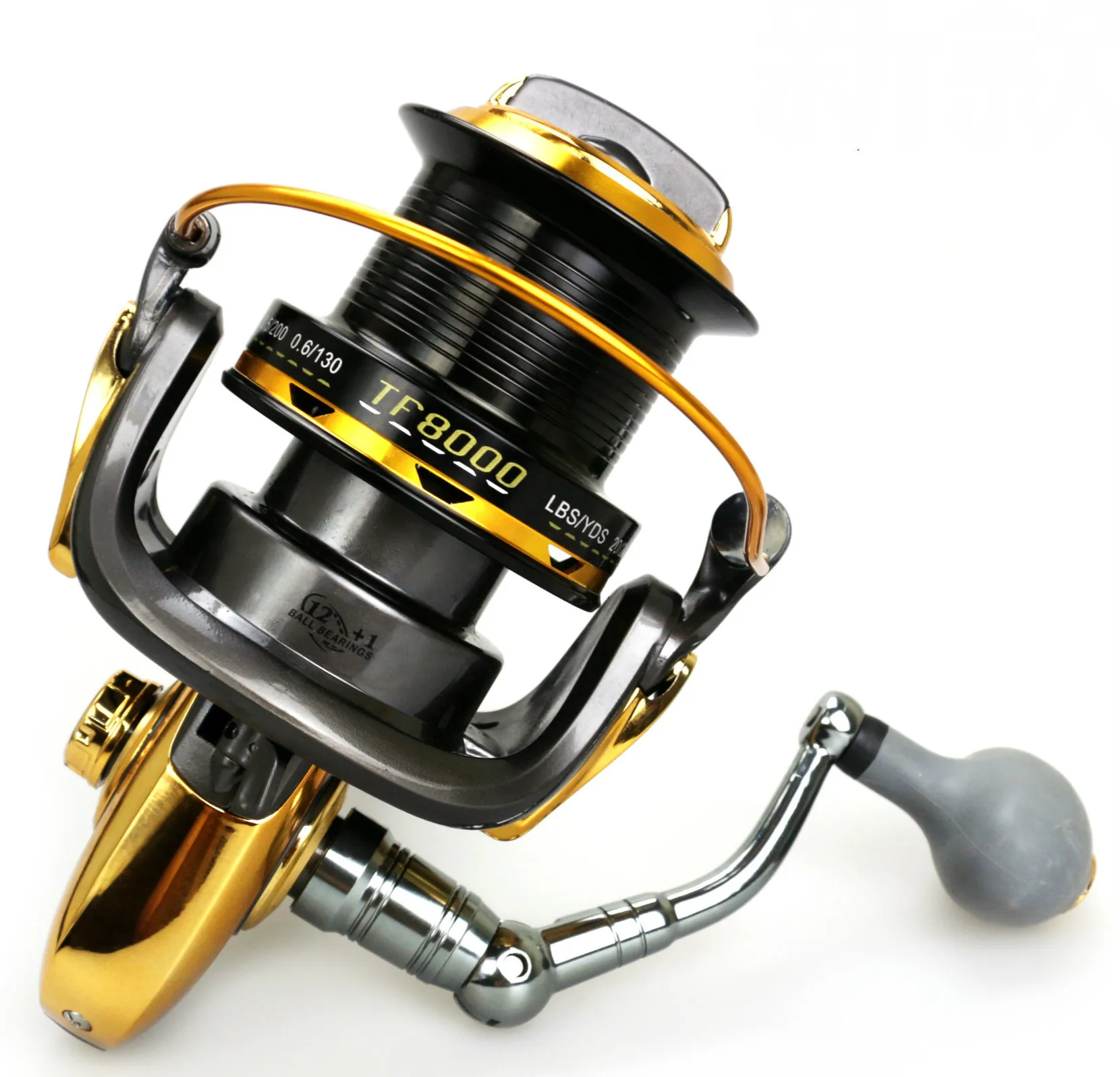  The new round of 9000 large shot 13 axis spinning reel fishing sea fishing reel wheel Left and righ