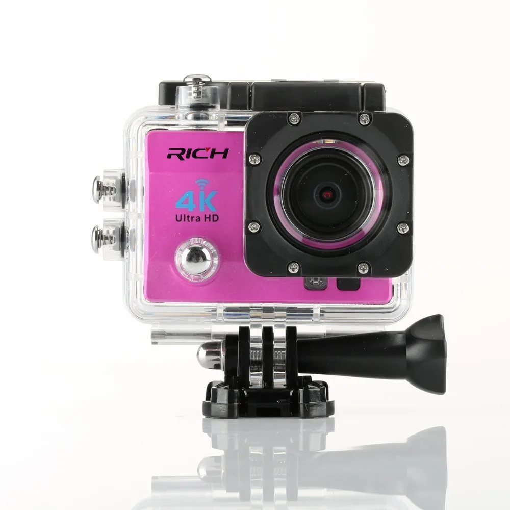 old action camera RICH SJ80 pro Action camera Ultra HD 4K WiFi Full 1080P 60fps Diving underwater go waterproof Helmet Cam Sports action Camera H9 best action camera Action Cameras