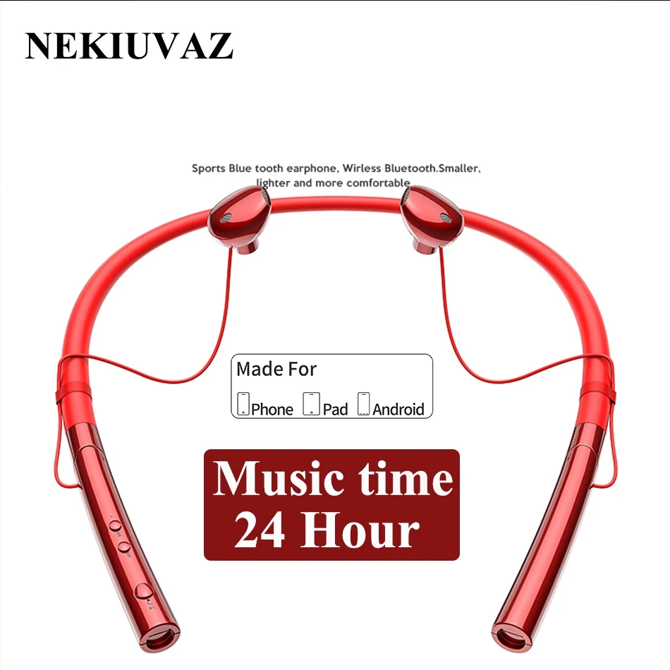 

Sport Earphone Bluetooth Headset With 5.0 Stereo Wireless Headphone Earphone For Huawei Xiaomi Earbud For iPhone PK i20 i30 i60