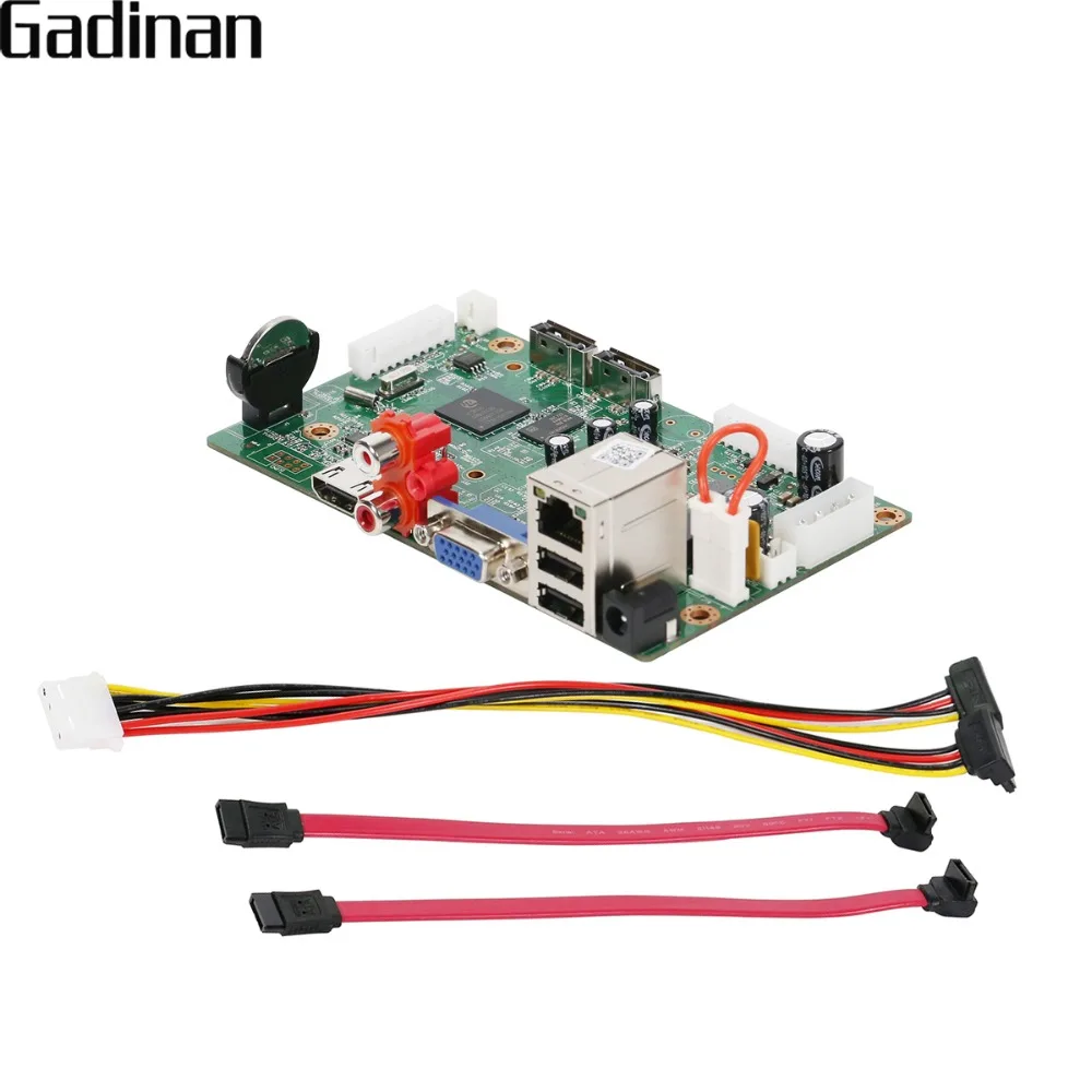 

GADINAN H.265 Hi3536C NVR 25CH*5MP/8CH 4K/32CH*1080P Network Digital Video Recorder 4K Output ONVIF CMS XMEYE P2P Mible CCTV