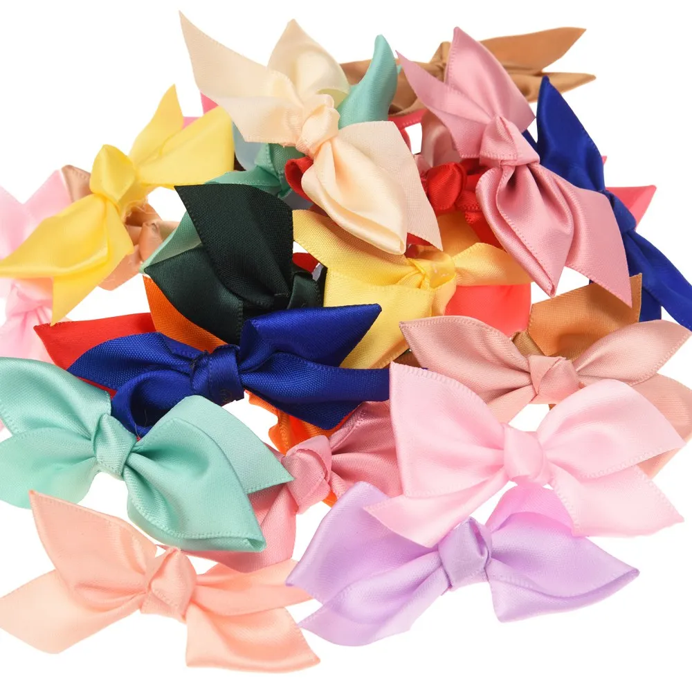 360pcs Silk ribbon 3*6cm Bowkont Bows Fashion Hair Accessories Cheap