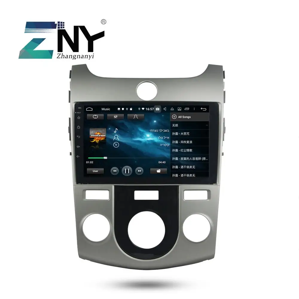 Excellent Android 9.0 Car GPS Autoradio For Kia Forte Cerato 2008-2012 9" IPS Display Multimedia FM RDS BT WIFI Audio Video Stereo 4+32GB 3