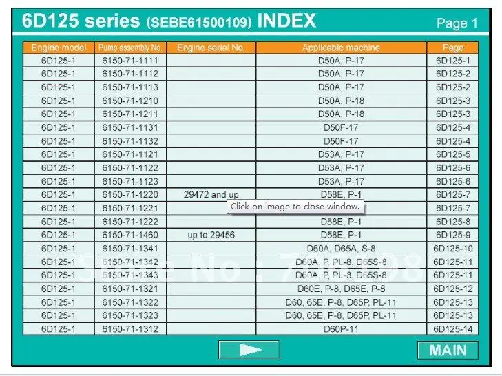 Komatsu Fuel Injection Pump Calibration Data Unknown AliExpress