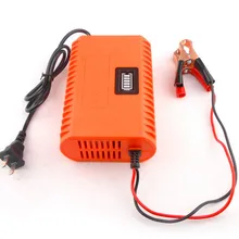12 В зарядное устройство авто мотоцикл батарея свинцово-кислотная большая емкость батарея умное зарядное устройство