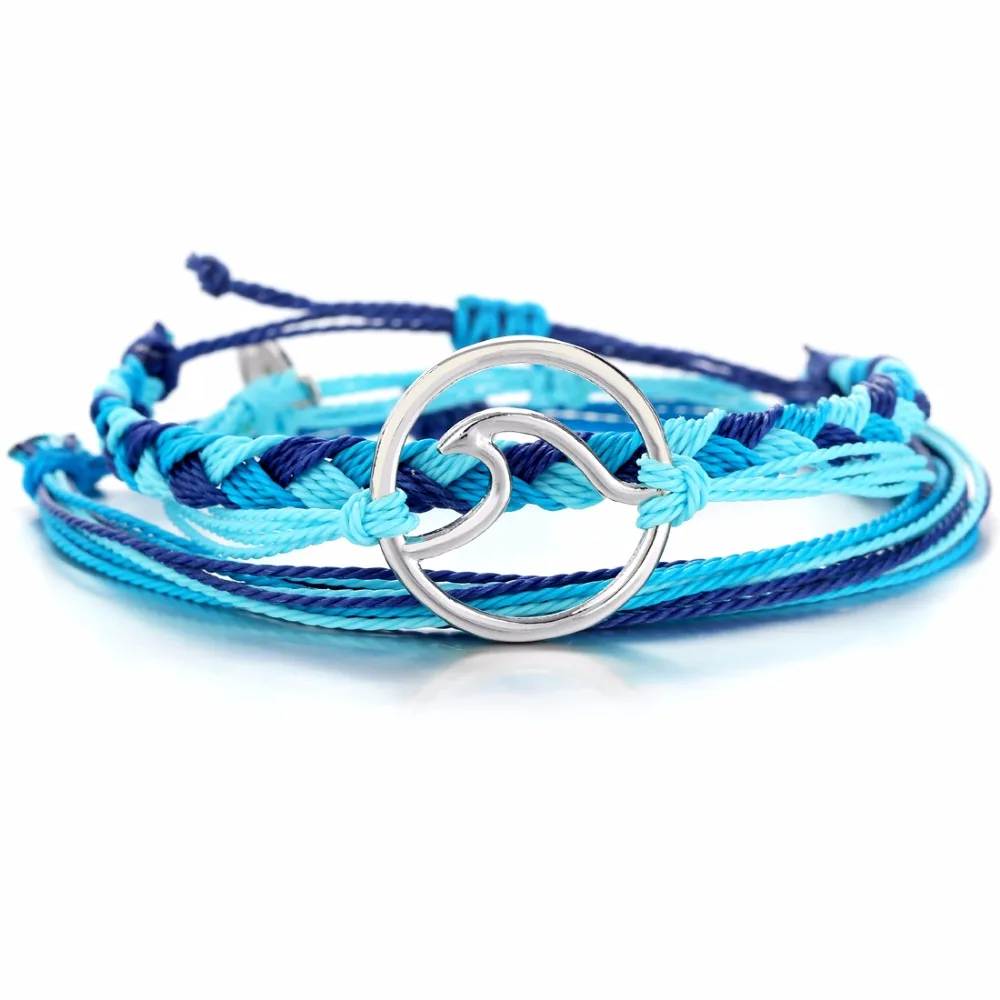 

3PC/SET Minimal Heart Bracelet Handmade Jewelry Multicolor Rope Adjustable String Lucky Bracelet Charm For Women Children
