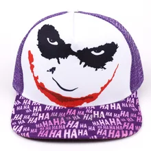 Бэтмен Джокер печати snapback hat Для мужчин Для женщин летние Кепки S Шапки Прохладный Новинка Хип-хоп Бейсбол Кепки