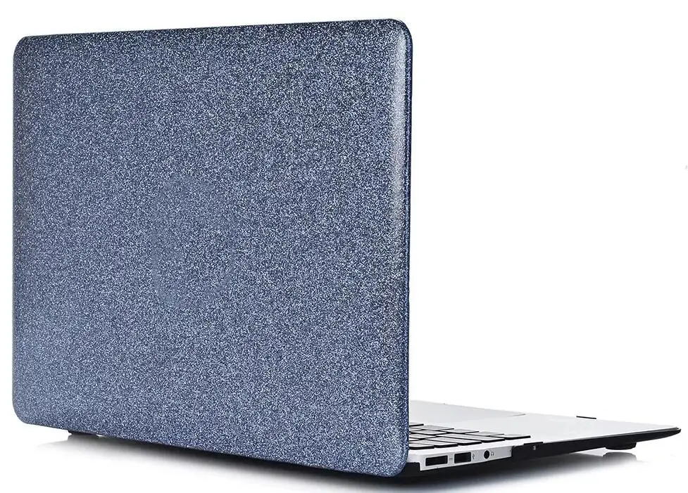 Gold Shine Glitter Plastic Hard Case For Apple Macbook Air Pro 13